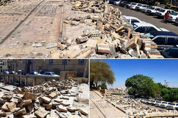 تخریب بخشی از جان‌پناه یک گذر تاریخی در دزفول توسط افراد ناشناس - خبرگزاری مهر | اخبار ایران و جهان