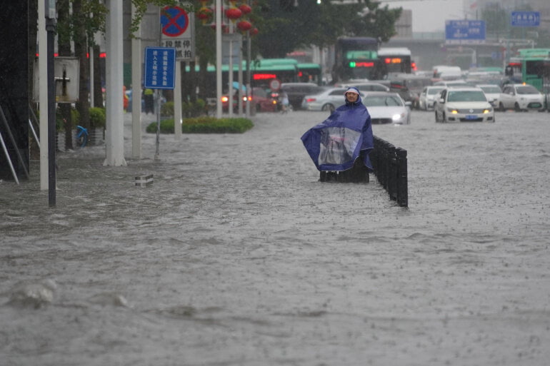 هشدار سیلاب شدید برای شهرهای مرکزی چین