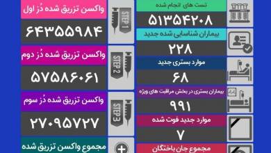 آمار تاج در ایران
