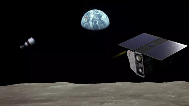 ماهواره های کوچکی که باید در راه ماه باشند