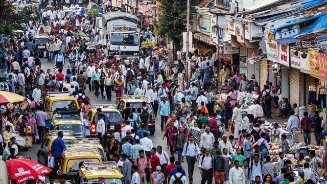 جمعیت هند از چین پیشی می‌گیرد