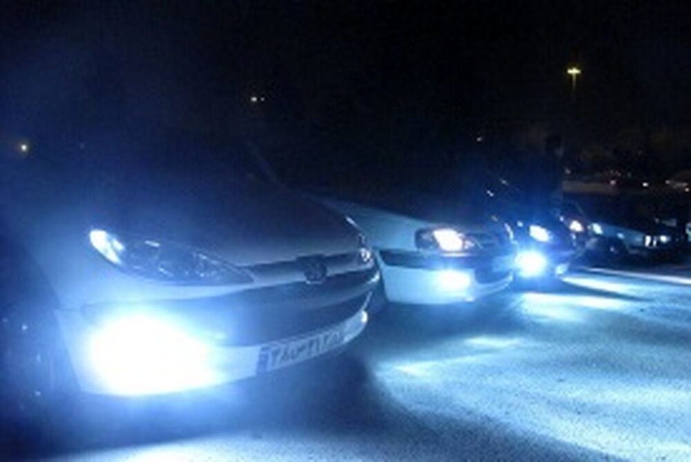 استفاده از لامپ زنون در خودرو ممنوع است/ جریمه ۳۴۰۰ خودروی متخلف در تهران