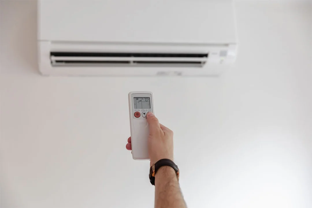 Where is the Abkazo air conditioner made?