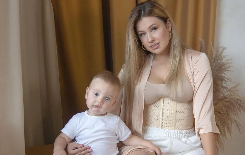 Hourglass after childbirth