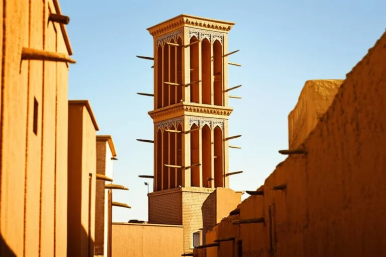 تنها بادگیر گرد جهان | شگفتی معماری یزد